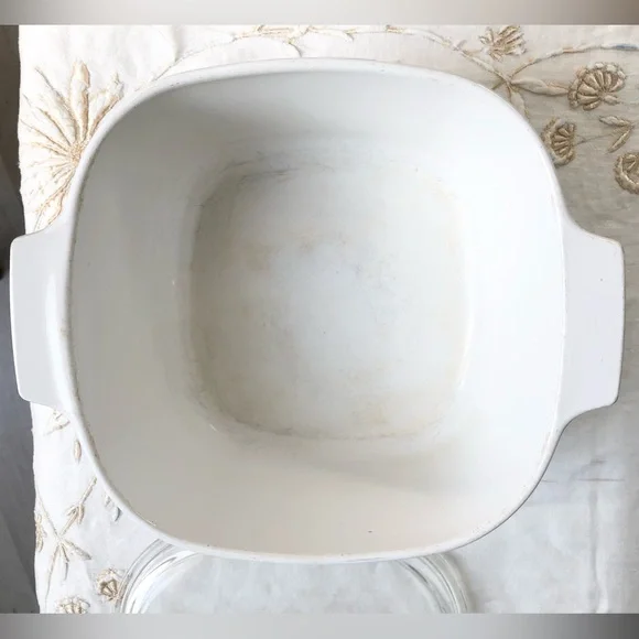 Vintage 60’s Corning Ware Blue Cornflower 3 Qt Casserole Dish A3B With Clear Lid - Picture 8 of 15